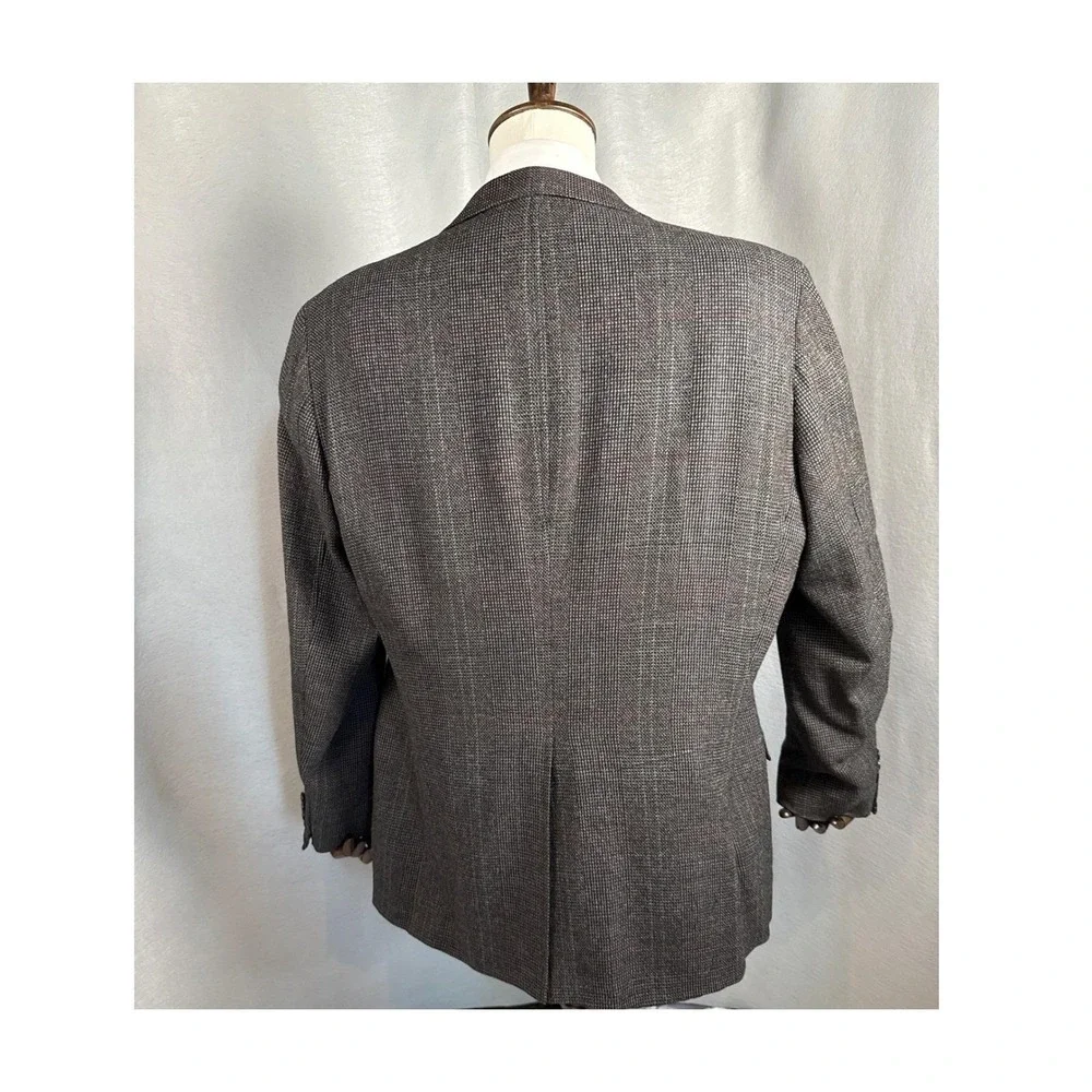 Vintage Polo University Club Ralph Lauren Sport Coat Mens 44 Houndstooth USA EUC